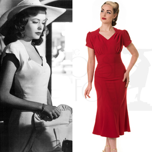 1940s film noir fashion