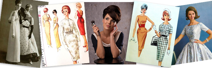 1950s vintage fashion style