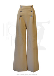 30s Sailor Pants - Tan