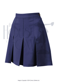 30s Pleated Shorts - Navy