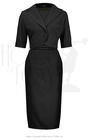 1960s Jackie O Dress & Jacket - Black