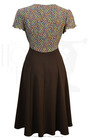 40s Grable Tea Dress - Butterfly