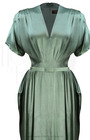 1940s Darnell Evening Gown - Sage