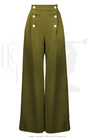 30s Sailor Pants - Khaki