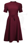 1940s Stanwyck Dress - Berry
