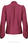 40s Sweetheart Blouse - Raspberry