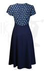 40s Grable Tea Dress - Wish Print