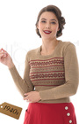 40s Fairisle Sweater - Warm