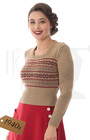 40s Fairisle Sweater - Warm