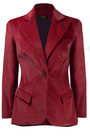70s Classic Corduroy Jacket - Wine
