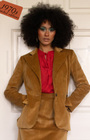 70s Classic Corduroy Jacket - Tan