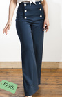 30s Sailor Pants - Navy