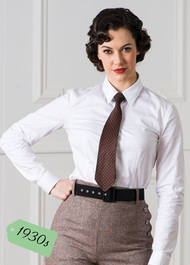 Spearpoint Collar Shirt - White