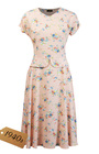 40s Ingrid Dress - Bliss Print