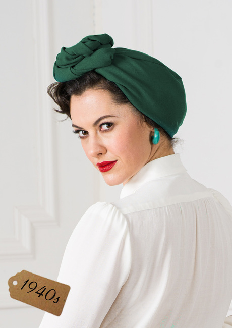 40s Style Turban - Bottle