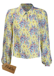40s Darling Blouse - Summer Spray