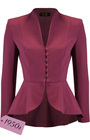 50s Lilian Jacket - Berry