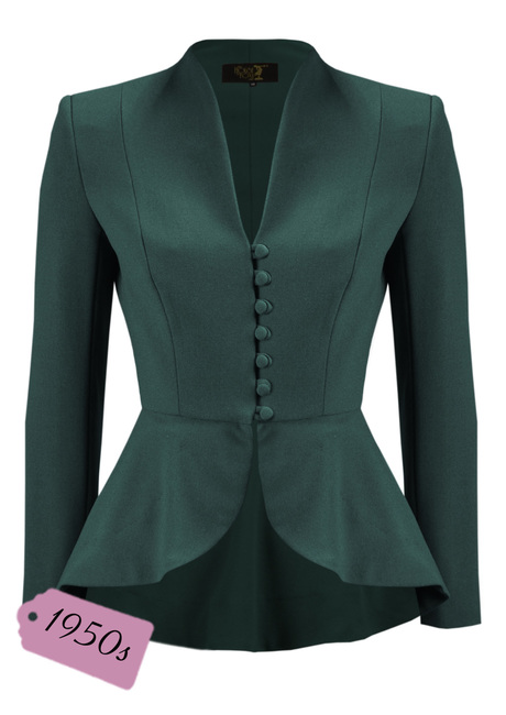 50s Lilian Jacket - Racing Green