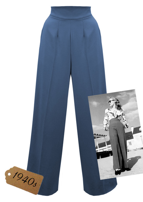 40s Rosie Pants - Airforce