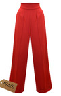 40s Rosie Pants - Red