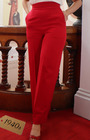 40s Rosie Pants - Red